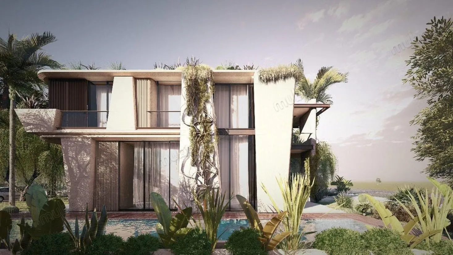Somptueuse maison à vendre à Ennakhil Palmeraie. 6 grandes p... - مراكش (2)