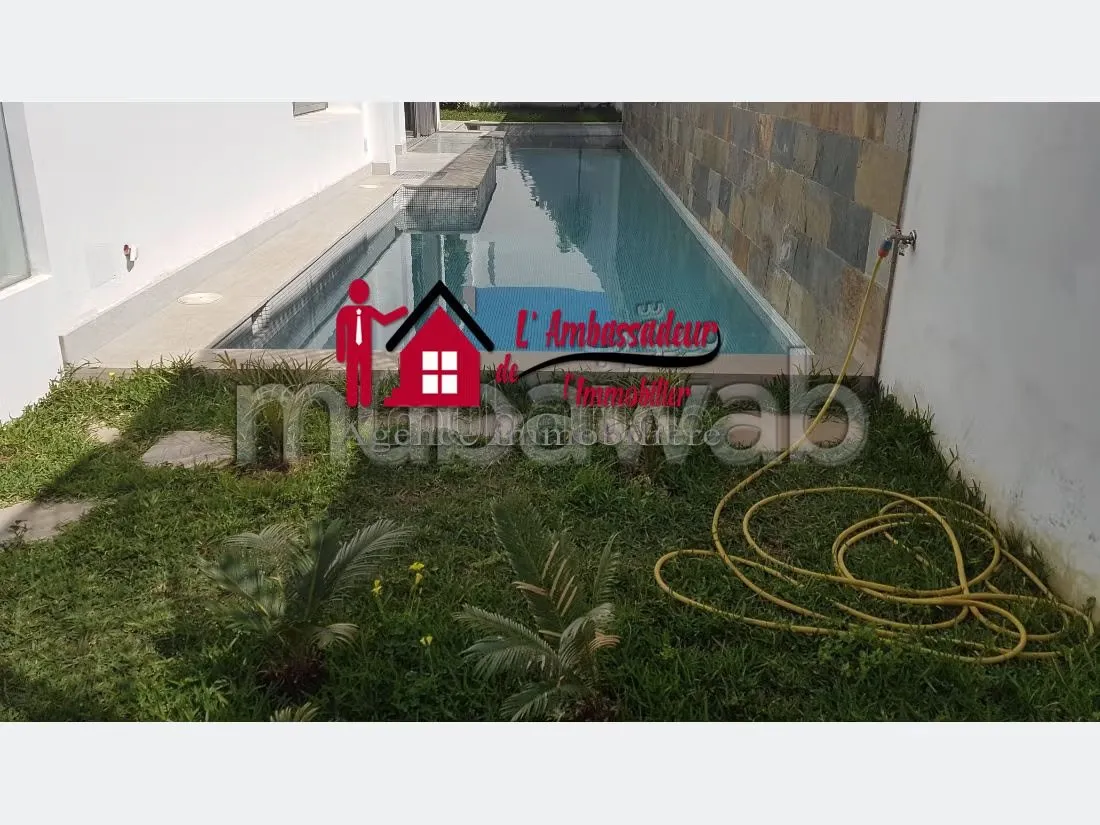 Villa Neuve Moderne de 733 m2 à Longchamps - الدار البيضاء