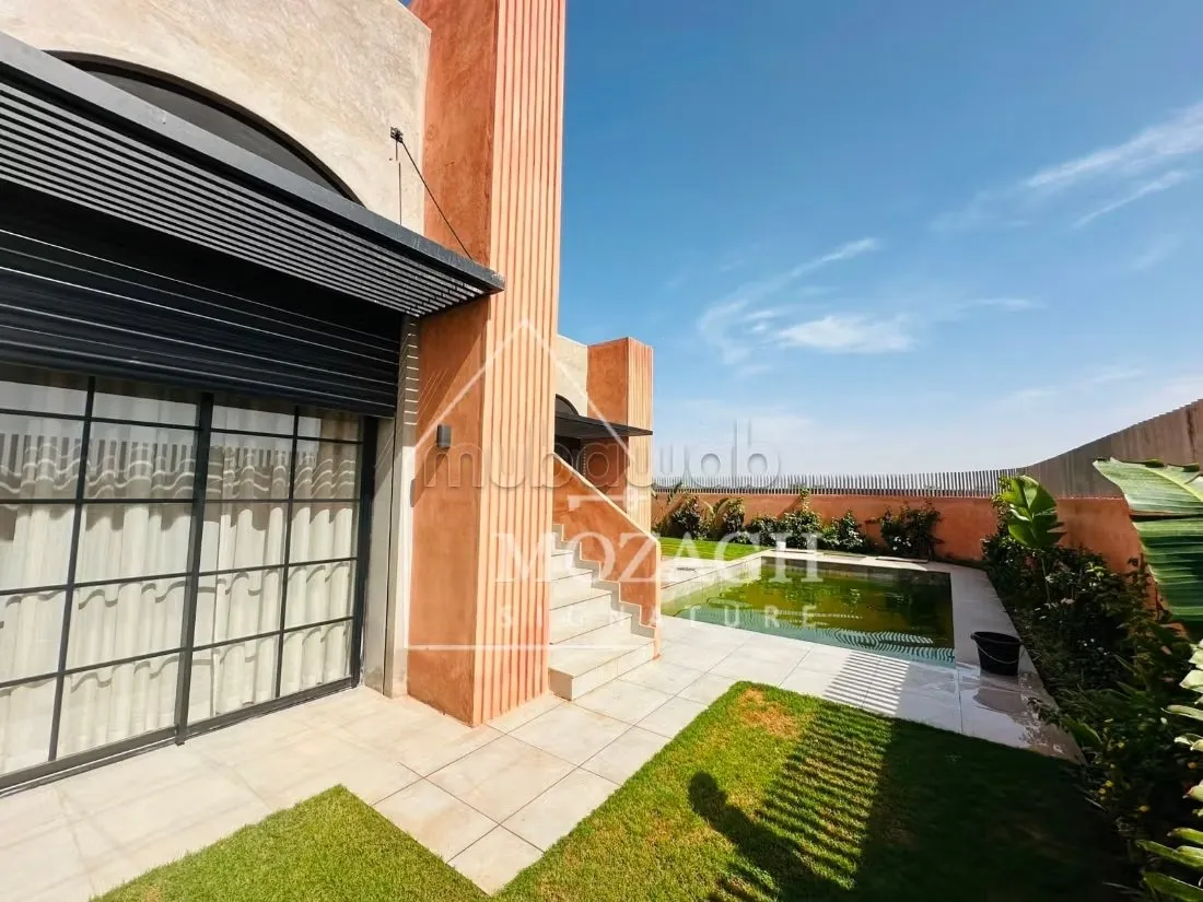 Magnifique villa de plain pied avec pisine privée - مراكش (3)