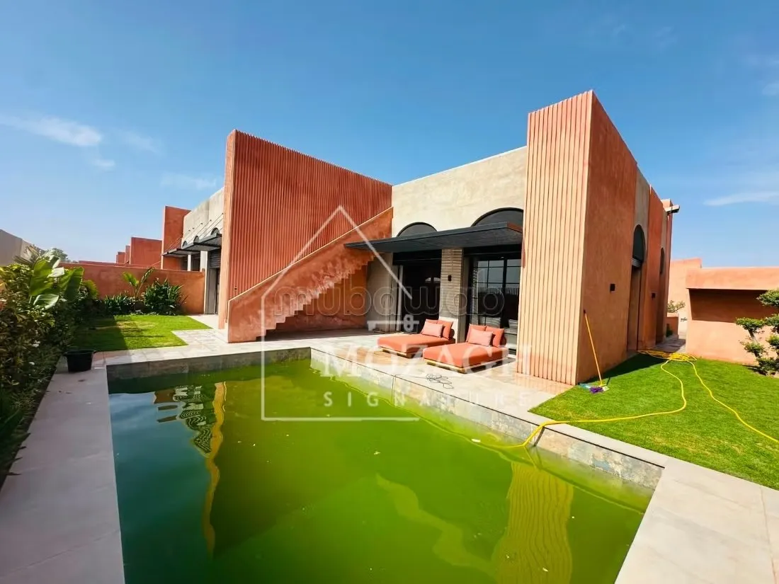 Magnifique villa de plain pied avec pisine privée - مراكش