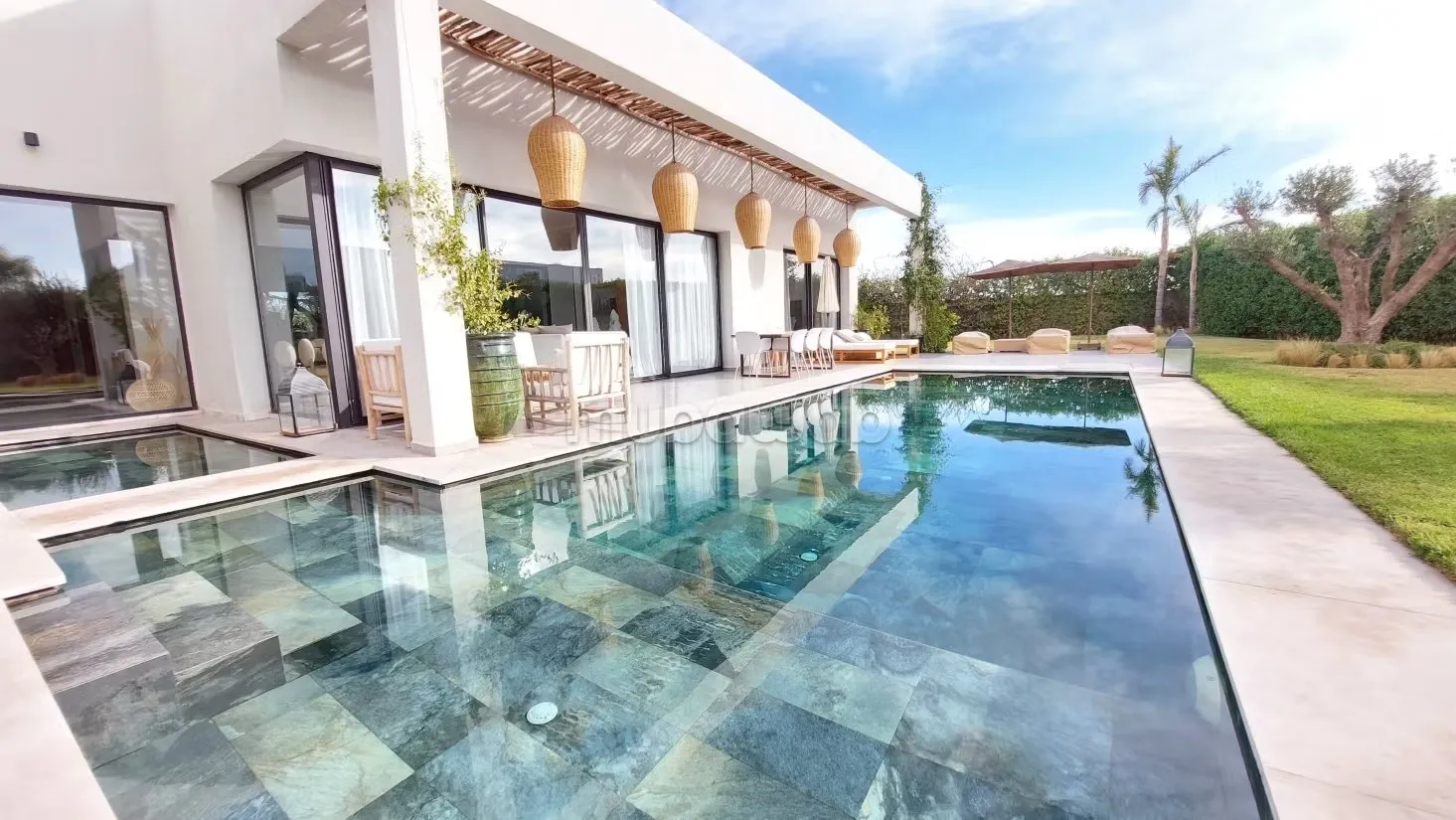 Titre: Villa de Prestige 4 Suites avec Piscine Résidence Séc... - مراكش (3)