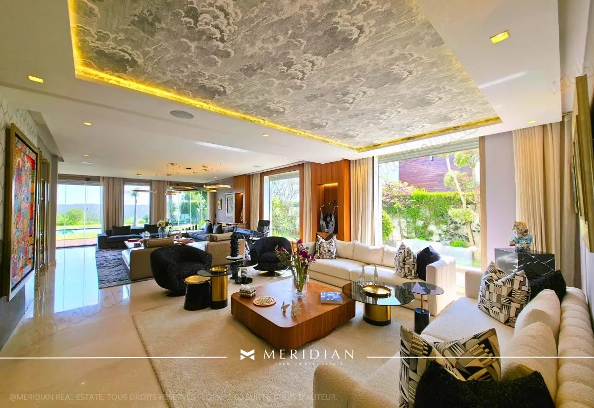 Rare Villa moderne Front golf à La ville Verte - بوسكورة (3)