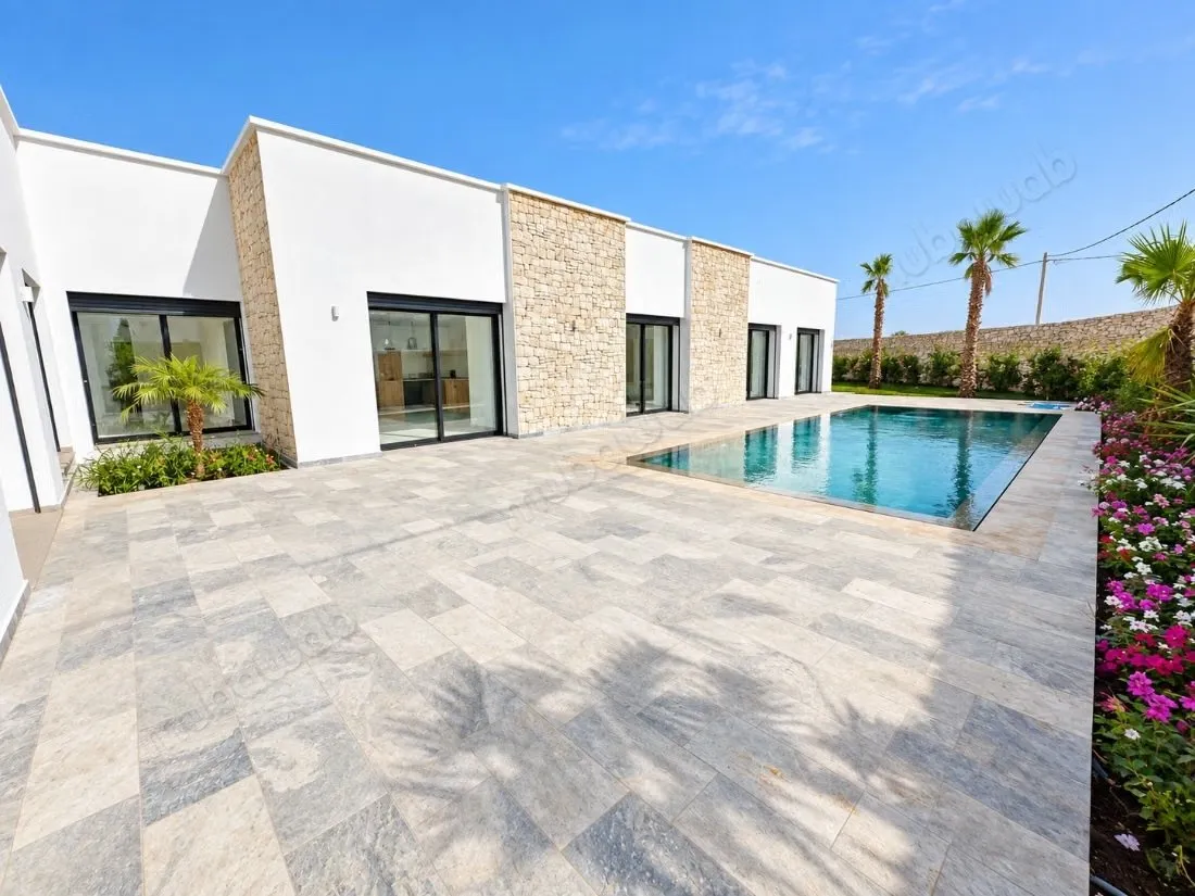 Villa contemporaine neuve à vendre – 7 km d’Essaouira - الصويرة
