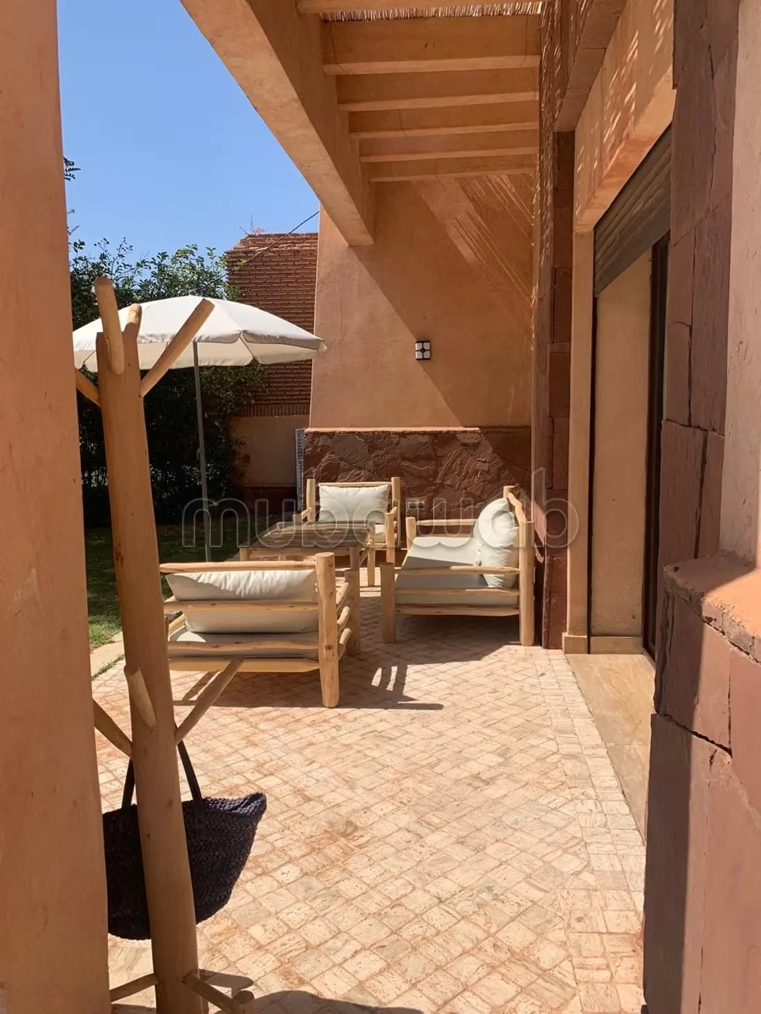 Villa 3 chambres avec piscine km18 rte fez - مراكش (3)