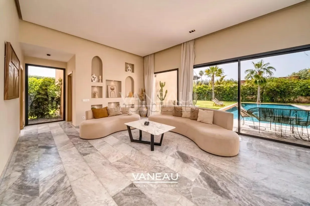 Villa de plain pied 4 suites Terrain 1460m2 - مراكش (3)