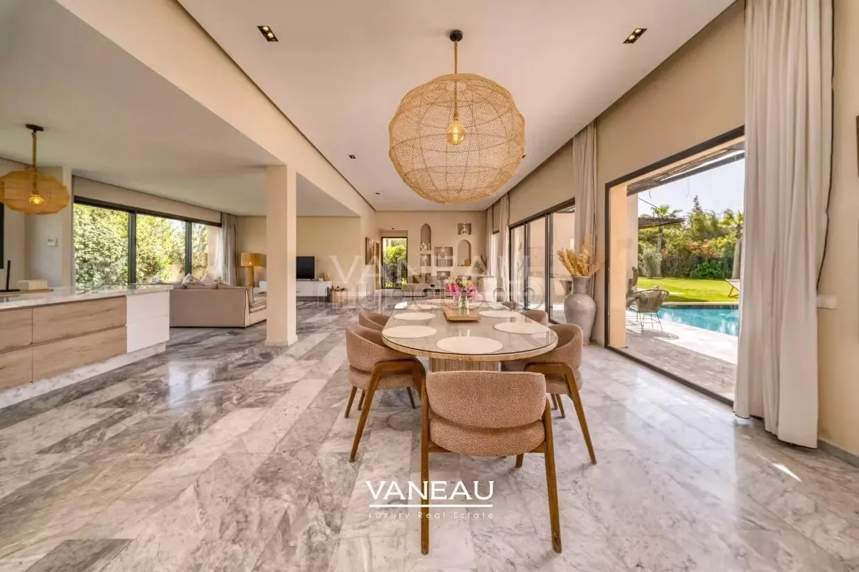 Villa de plain pied 4 suites Terrain 1460m2 - مراكش (2)