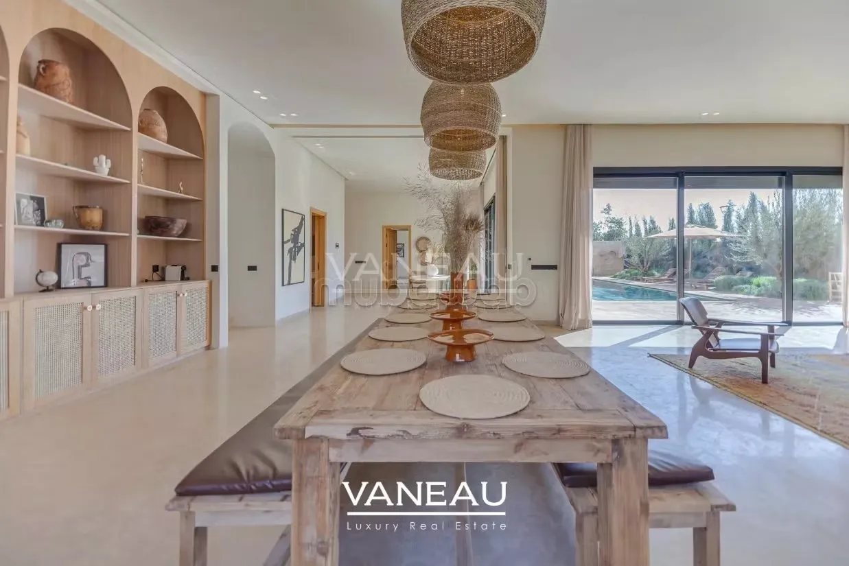 Superbe Villa sur Golf à 10 min du centre ville de Marrakech - مراكش (2)