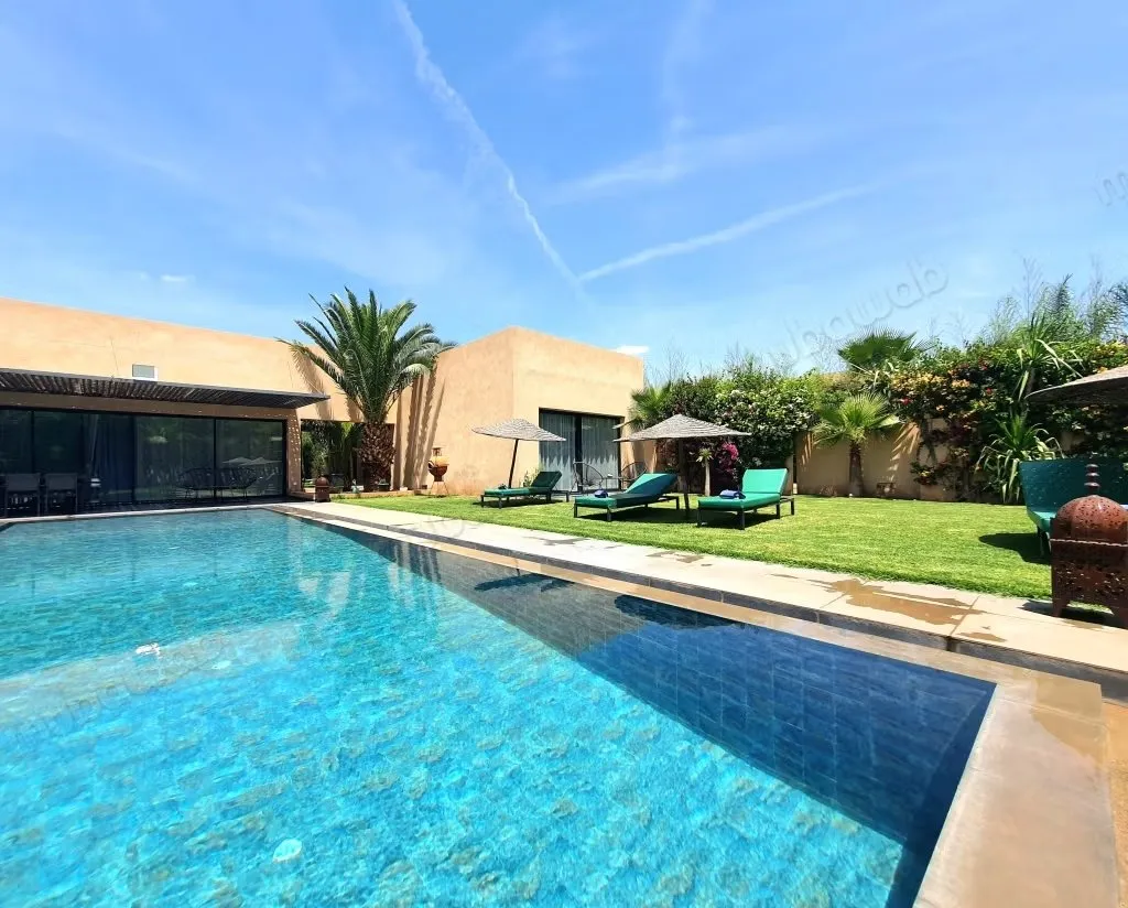 Vente villa 4 suites sans vis à vis avec piscine c - مراكش
