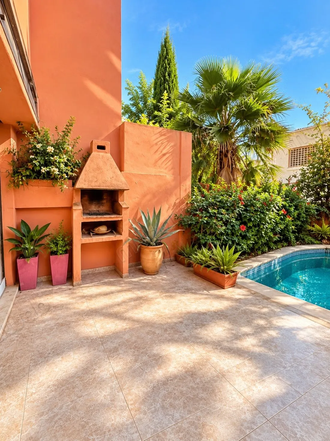 Villa 3 façades sans vis à vis côté Zenith - الدار البيضاء (2)