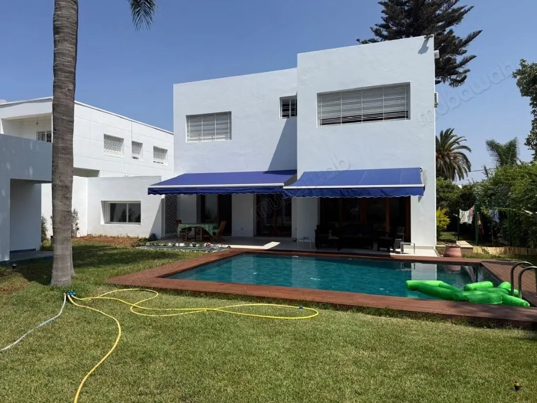 Villa de haut standing à louer à Souissi. 3 pièces. Meublé - الرباط