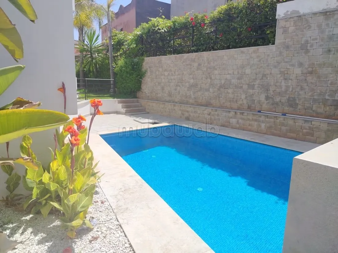 Location villa meublée avec piscine à Bir Rami Kenitra - القنيطرة (2)