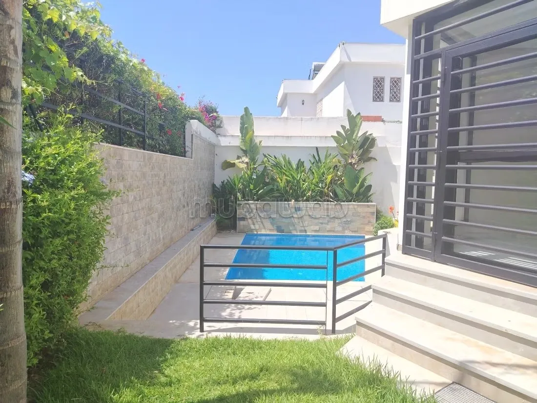 Location villa meublée avec piscine à Bir Rami Kenitra - القنيطرة