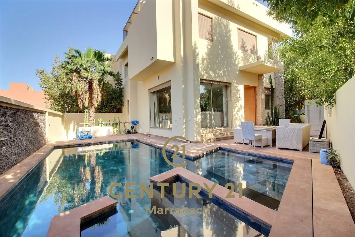 Villa d'Exception Piscine & Cinéma Privé - مراكش