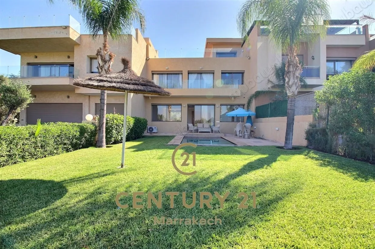 Villa front de golf 4 chambres bureau - مراكش (2)