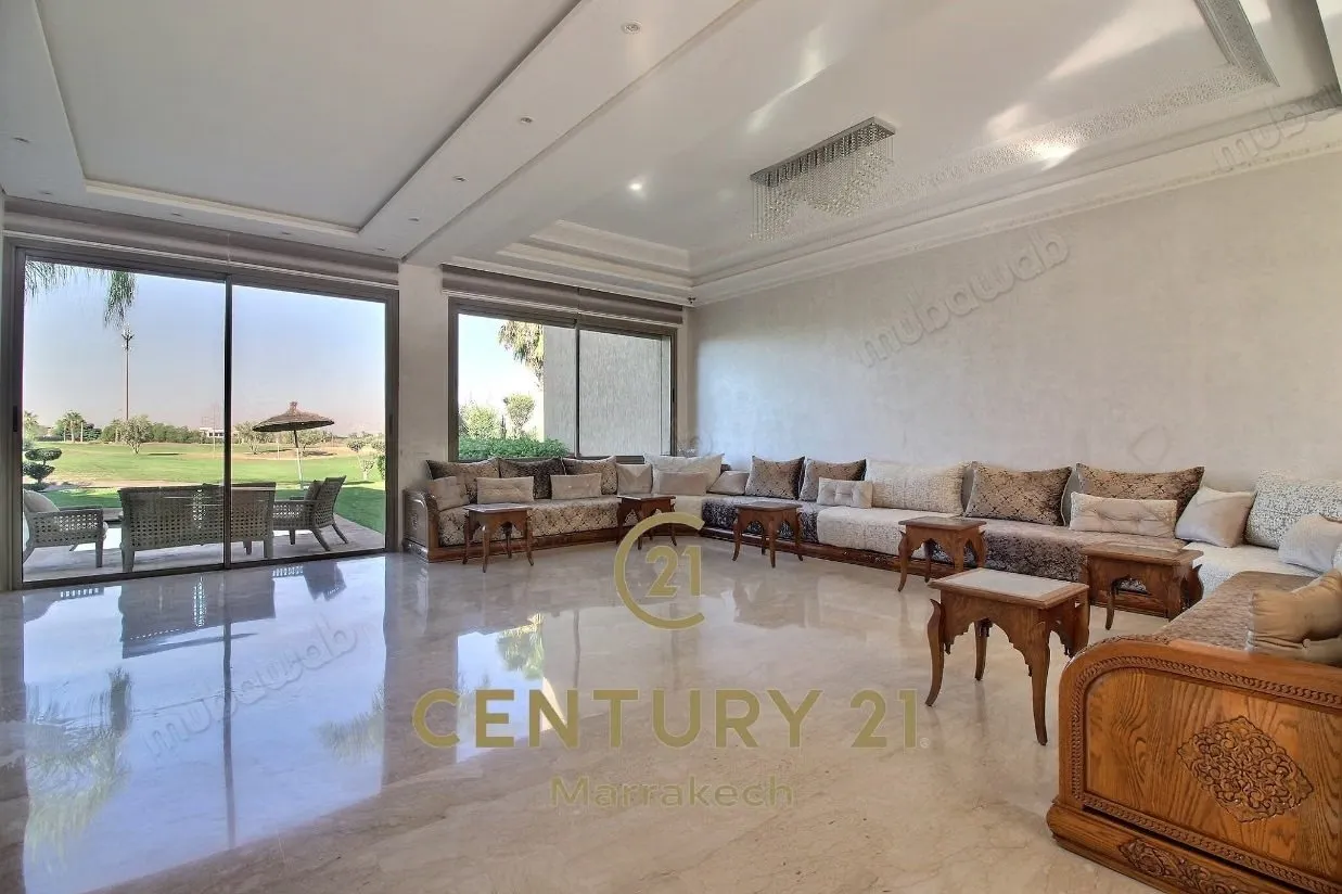 Villa front de golf 4 chambres bureau - مراكش (3)