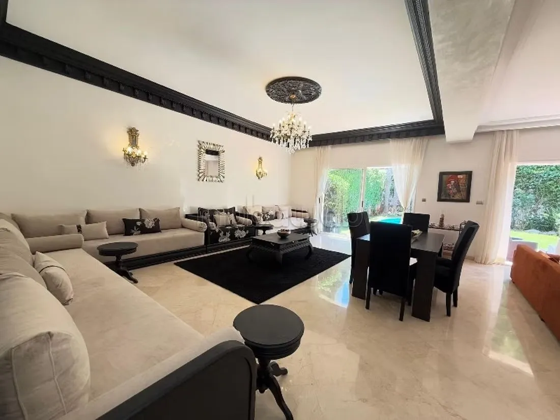 Villa meublé à louer à AIN DIAB - الدار البيضاء (3)