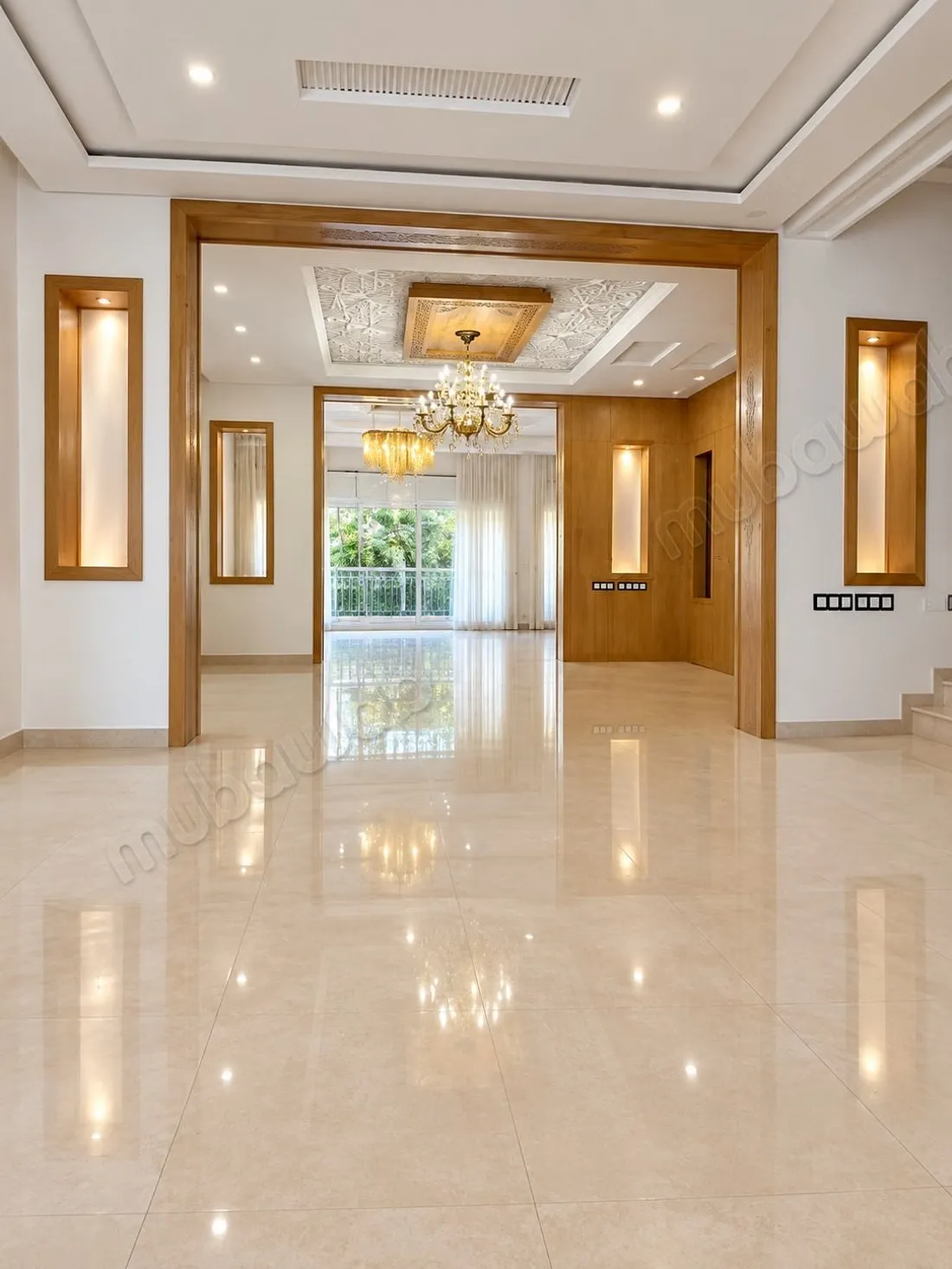 Villa vide à louer au cœur du quartier administratif Hassan... - الرباط (3)