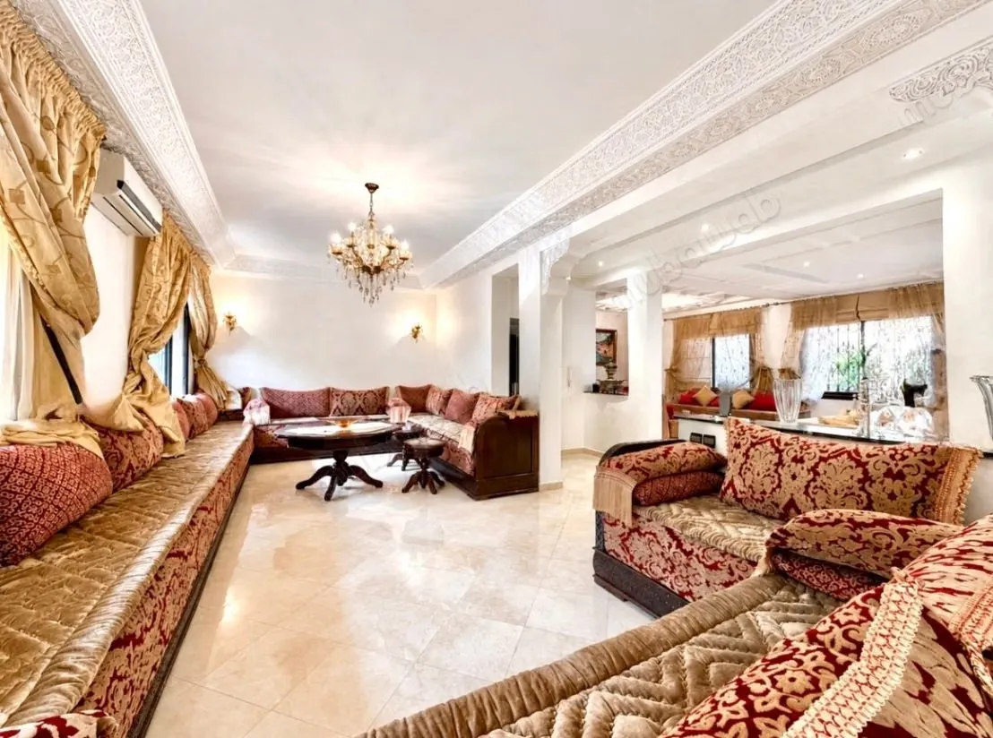 En Location Meublée: Villa familiale de style marocain à lou... - مراكش (2)