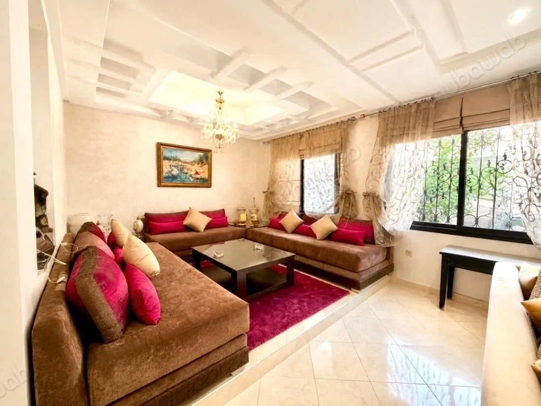 En Location Meublée: Villa familiale de style marocain à lou... - مراكش (3)