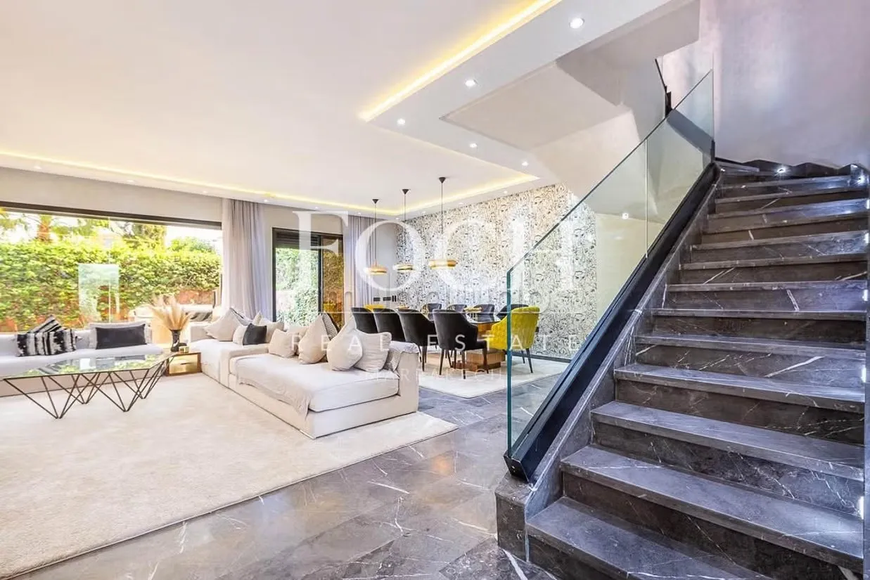 Parfaite Villa Familiale, Moderne, sans Vis à Vis - مراكش