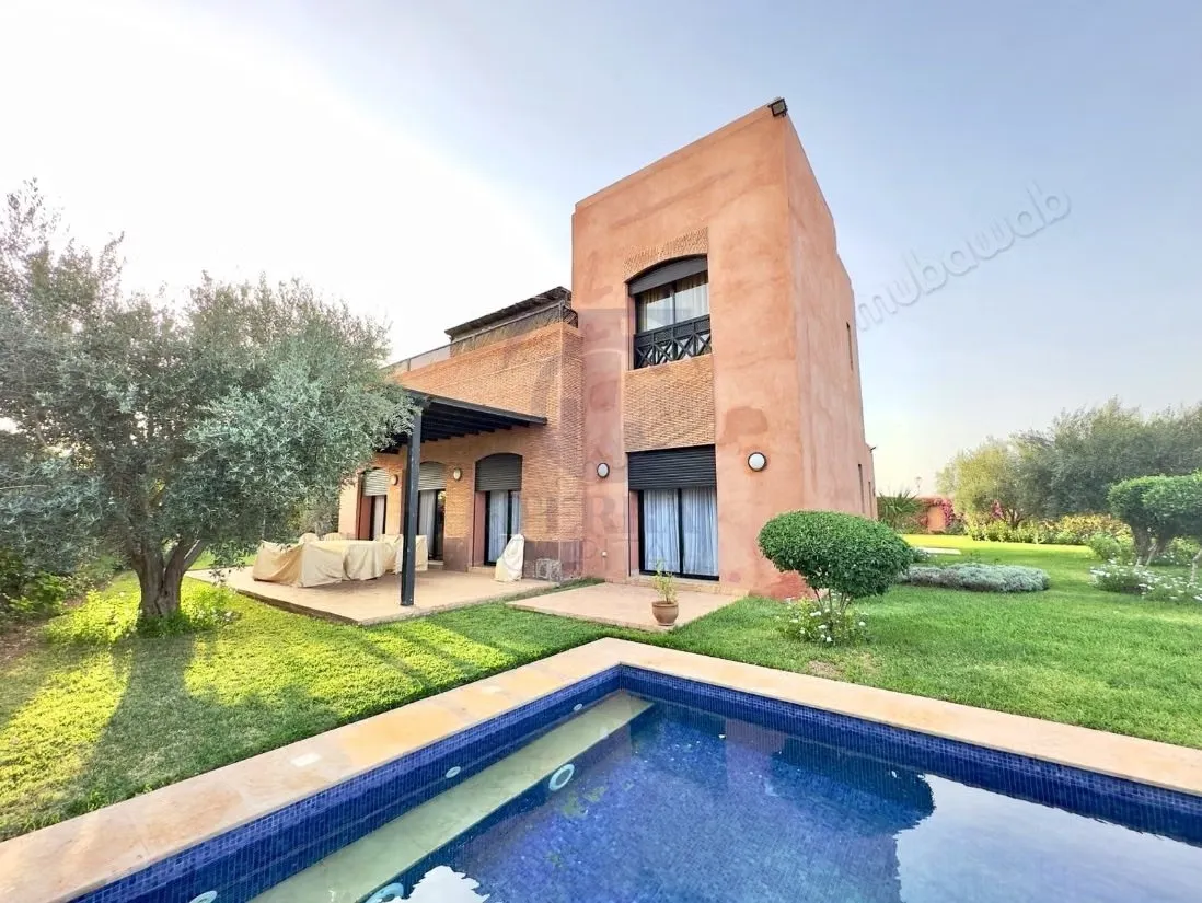 Location villa de luxe à Route de Fez. 
3 belles chambres. 
... - مراكش