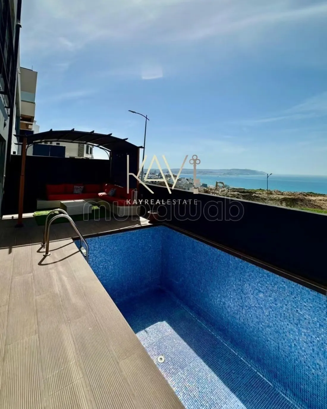 À VENDRE OU À LOUER – Magnifique villa vue mer panoramique à... - طنجة (3)