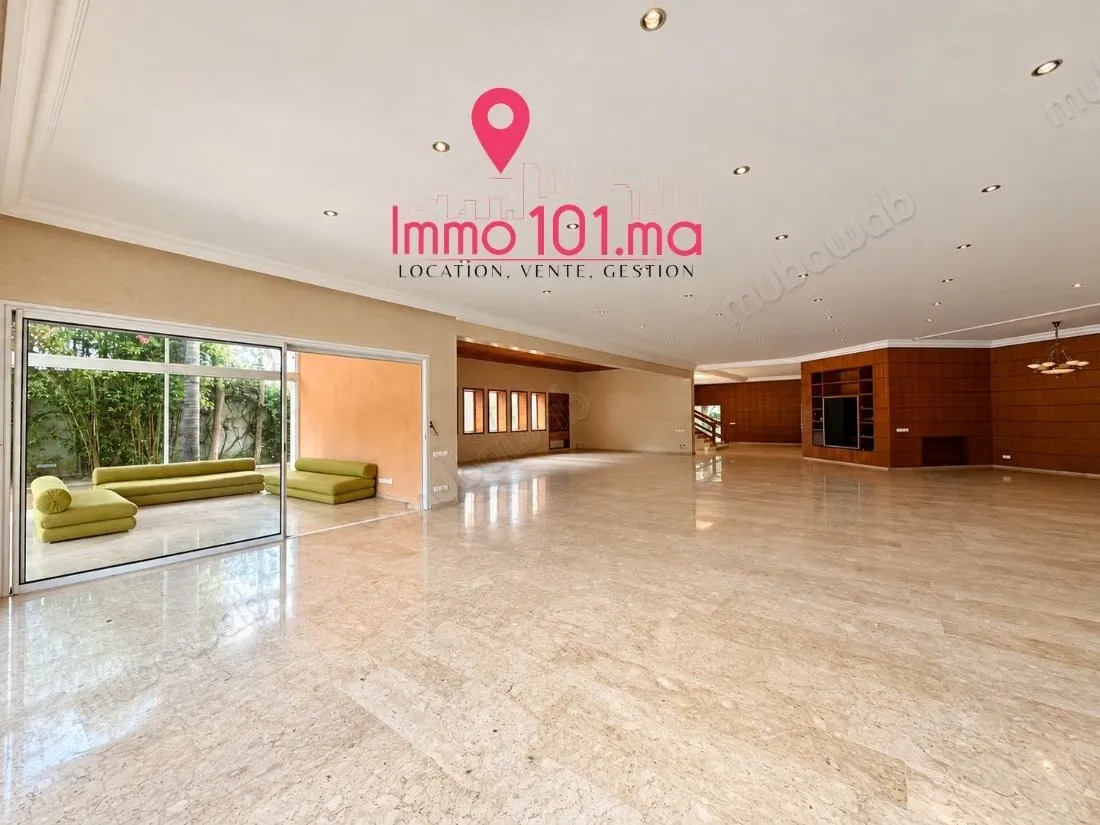 Location villa à Souissi - الرباط (3)