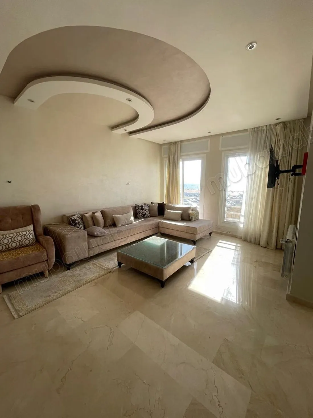 Villa meublée de standing à louer belle vue mer - طنجة (3)