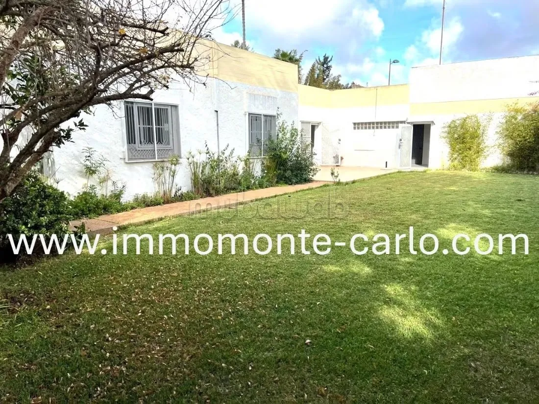 Villa à louer Rabat quartier Souissi - الرباط
