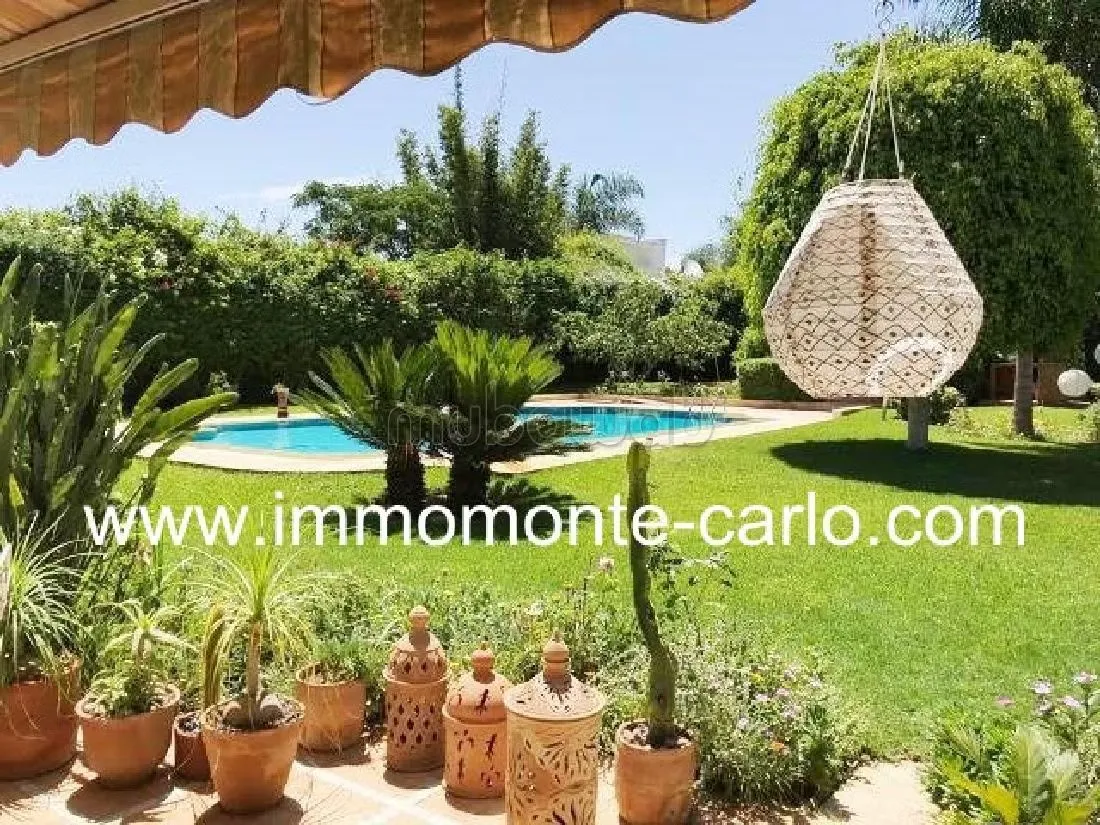 Belle villa avec piscine à Rabat - الرباط