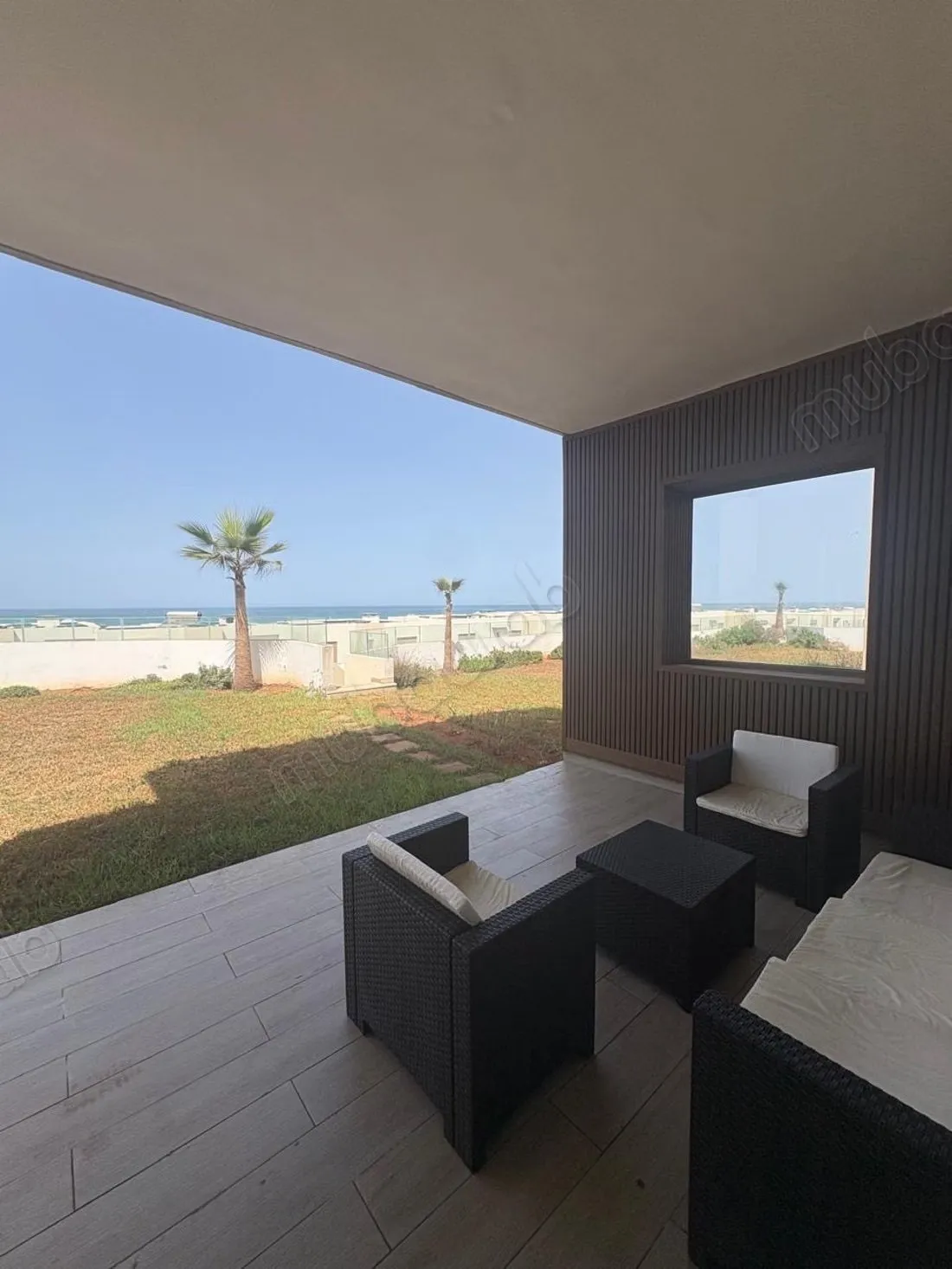 Top villa meublé neuve vue mer à louer à dar bouazza - دار بوعزة