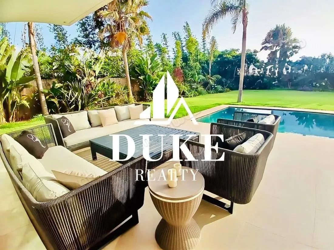 Luxueuse villa a la location à l'ORANGERAIE SOUISSI - الرباط