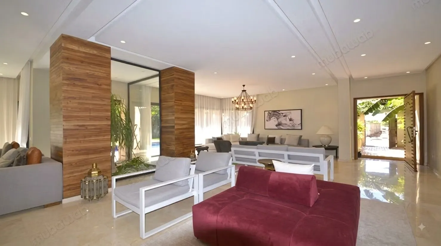 Magnifique Villa à Louer avec piscine et jardin - مراكش (3)