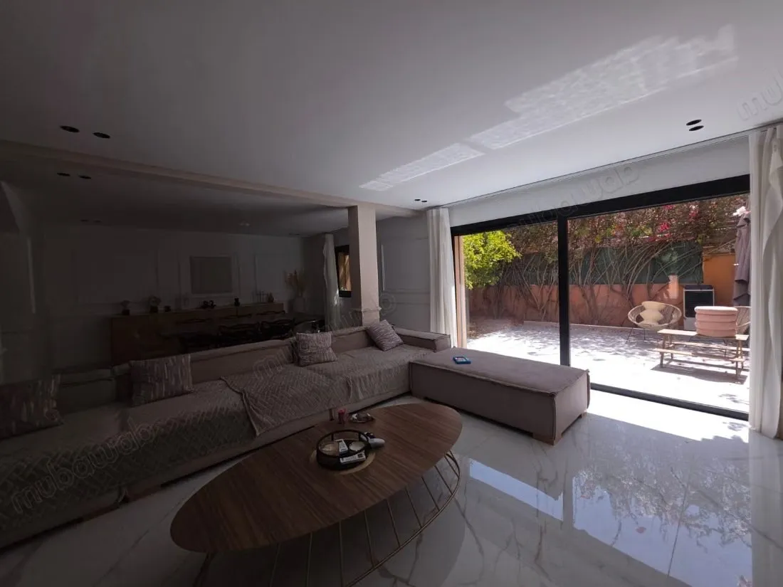 Villa à louer à Targa Résidence avec piscine - مراكش (2)
