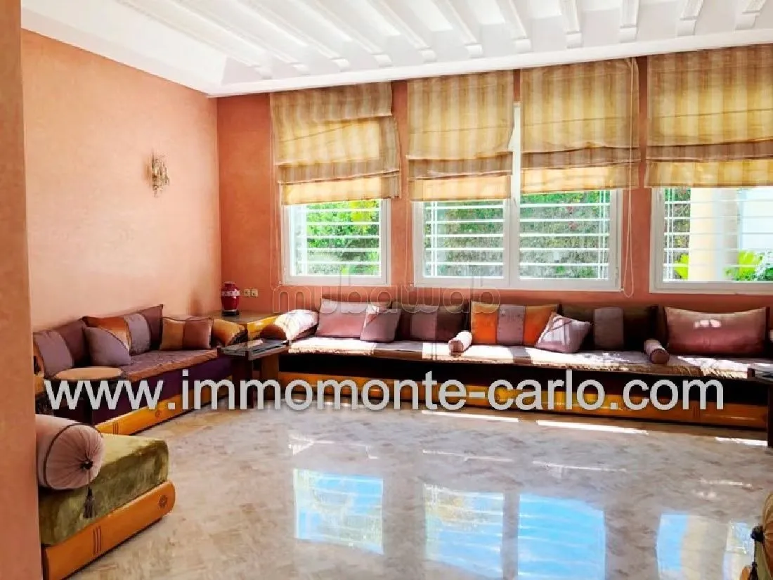 Location Villa haut standing à souissi - الرباط (2)