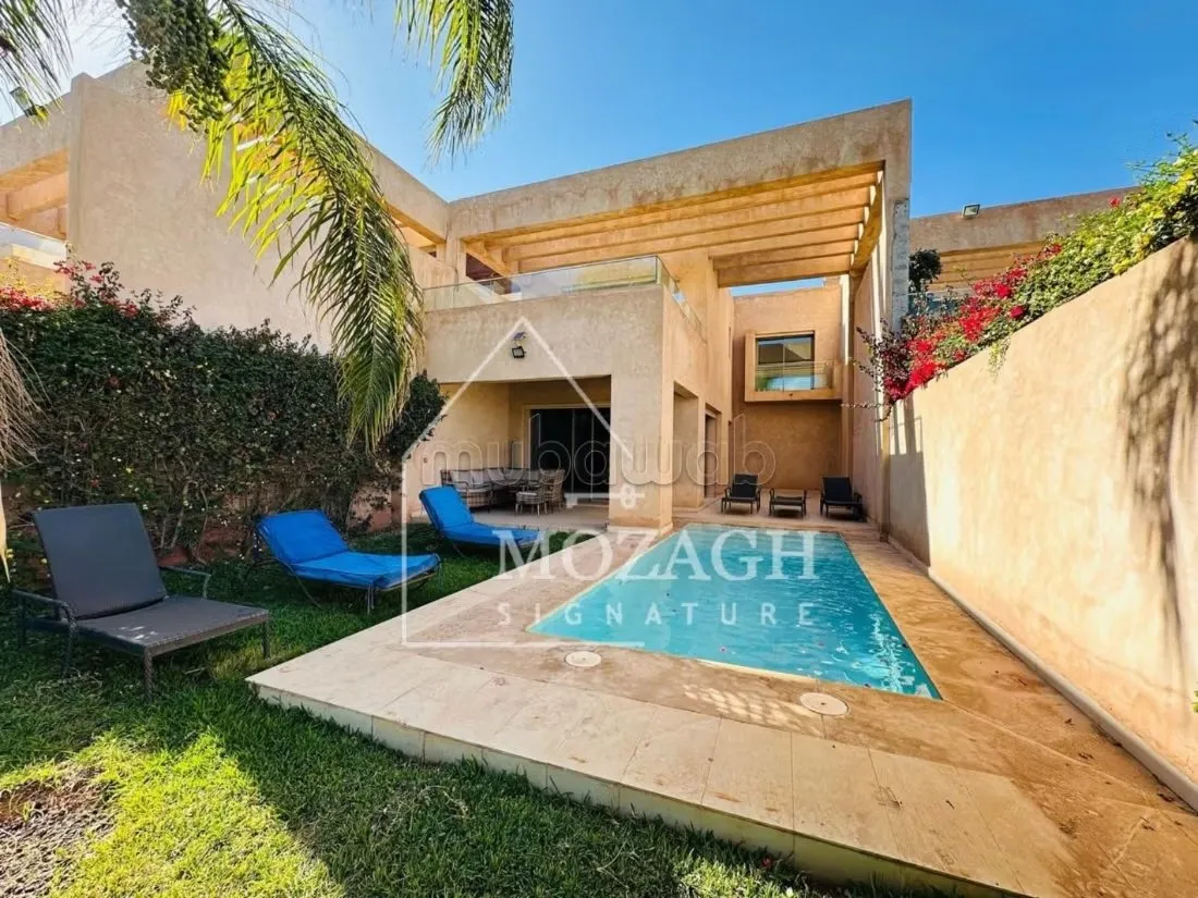 Magnifique villa 3 chambres sur résidence – Agdal - مراكش