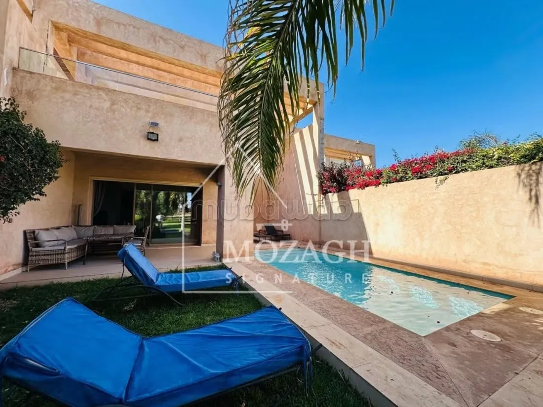 Magnifique villa 3 chambres sur résidence – Agdal - مراكش (3)