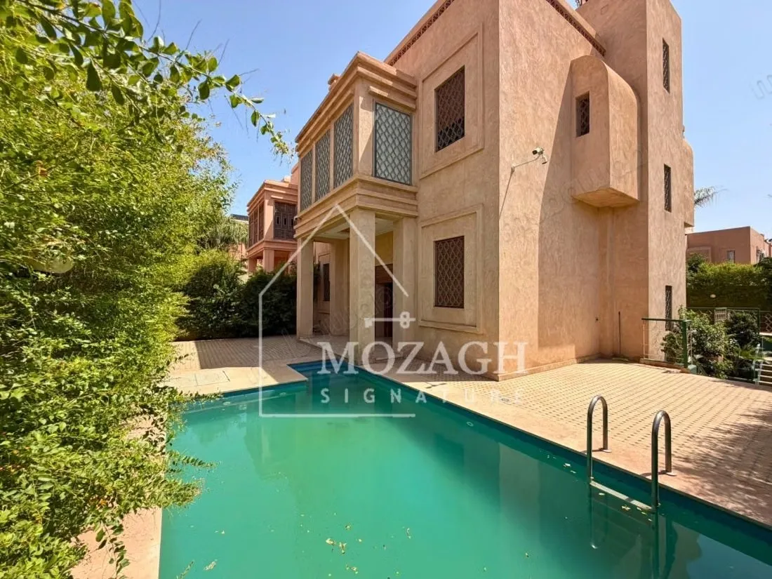 Magnifique villa 400 m² avec piscine privée Targa - مراكش (2)