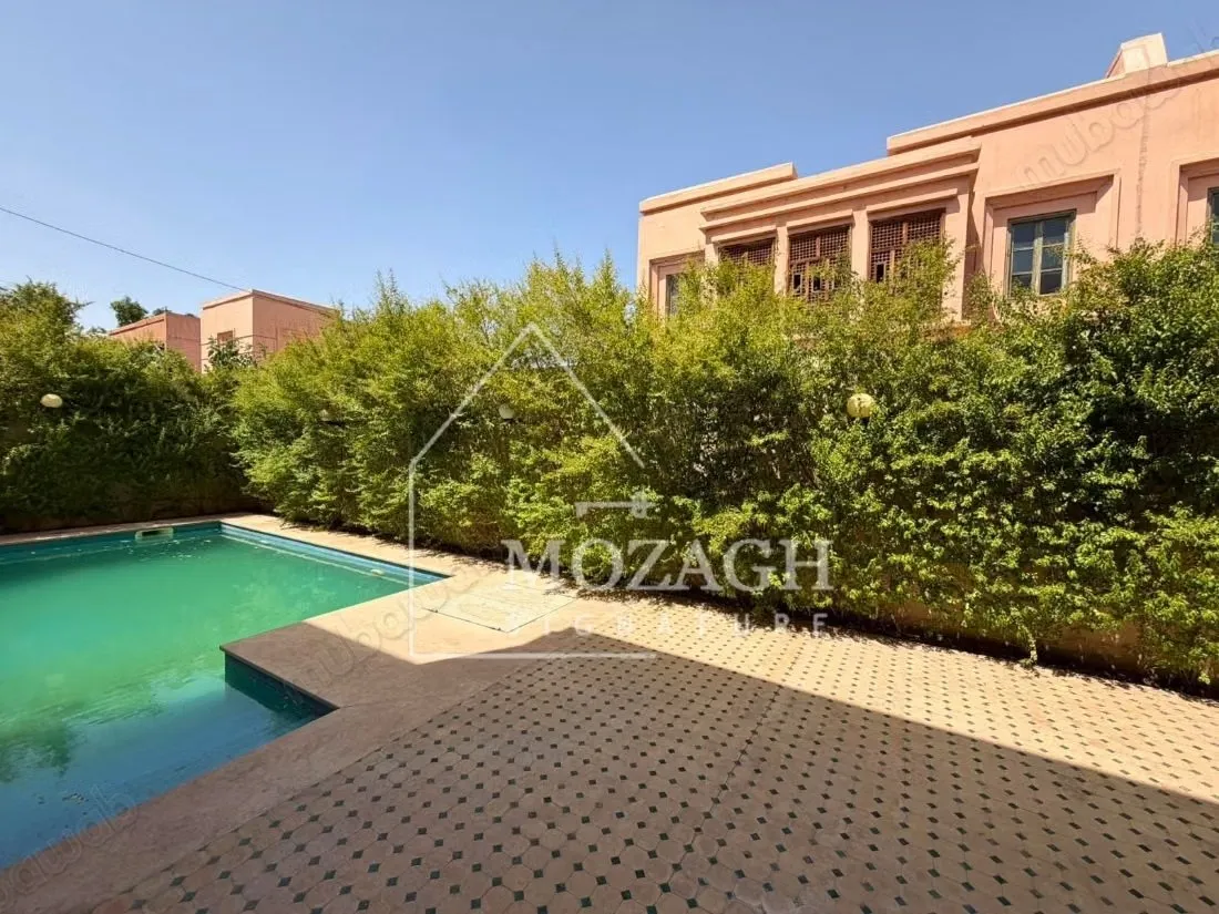Magnifique villa 400 m² avec piscine privée Targa - مراكش (3)