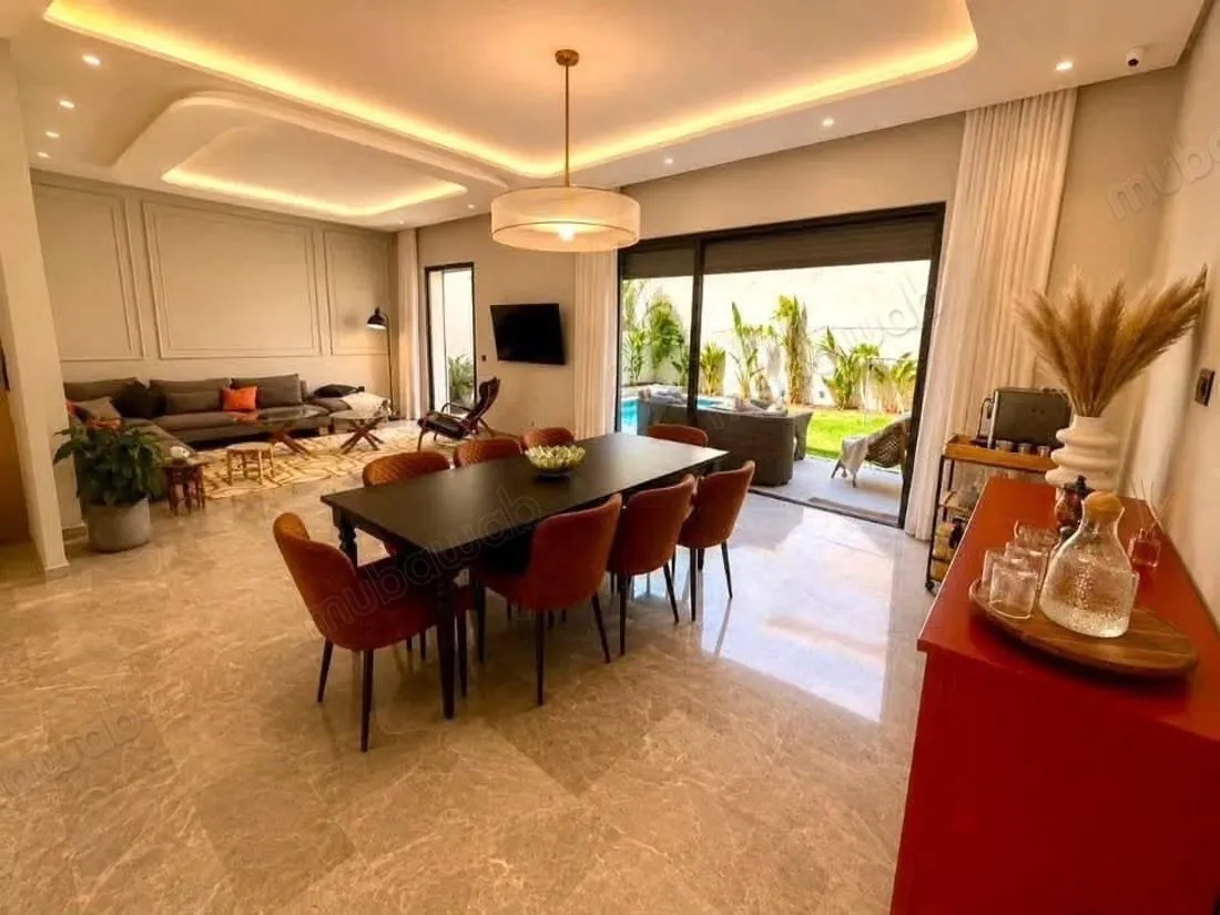 Villa à louer, meublée ou vide – Dar Bouazza - الدار البيضاء (3)