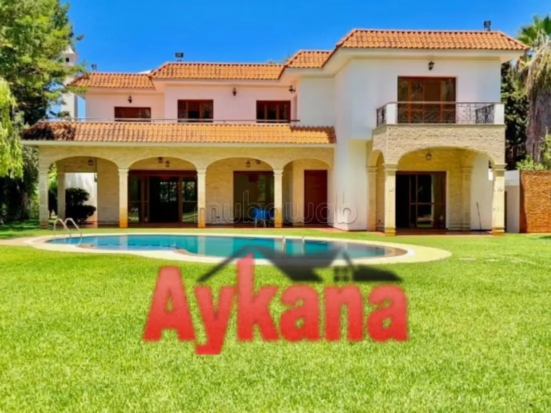 Location Villa Rabat Souissi - الرباط