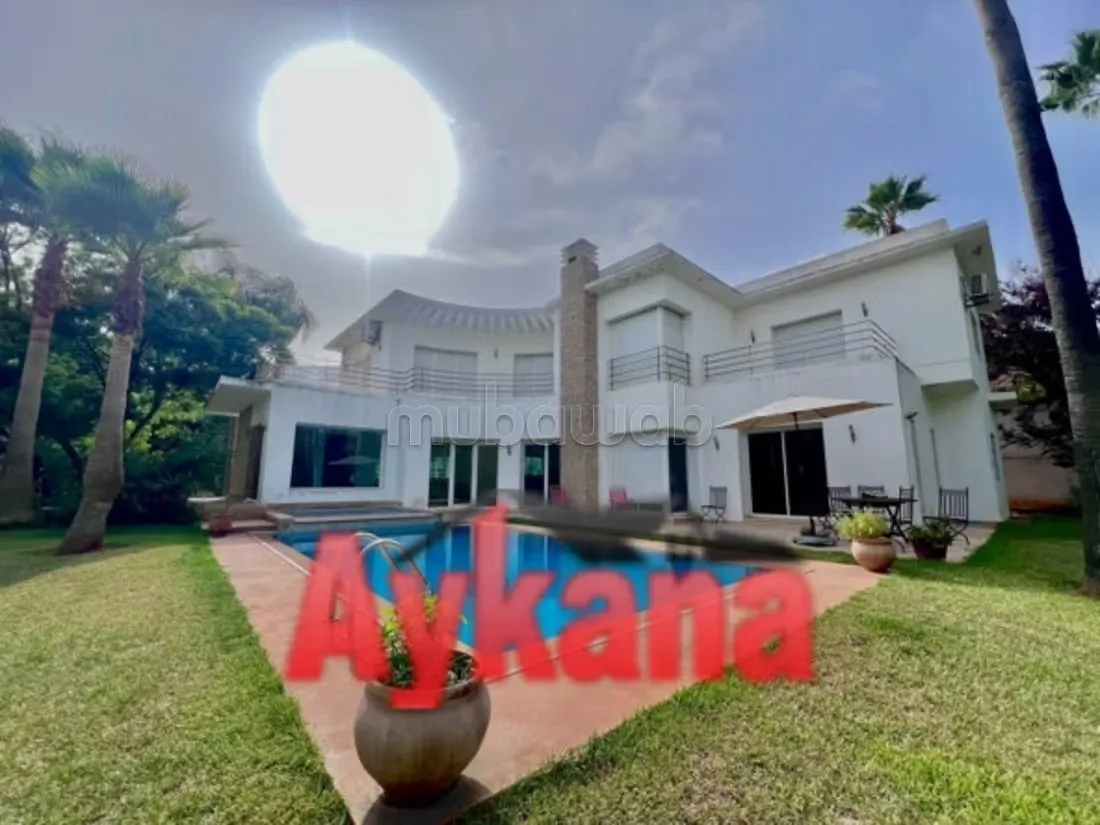 Location Villa à Rabat 
Souissi - الرباط