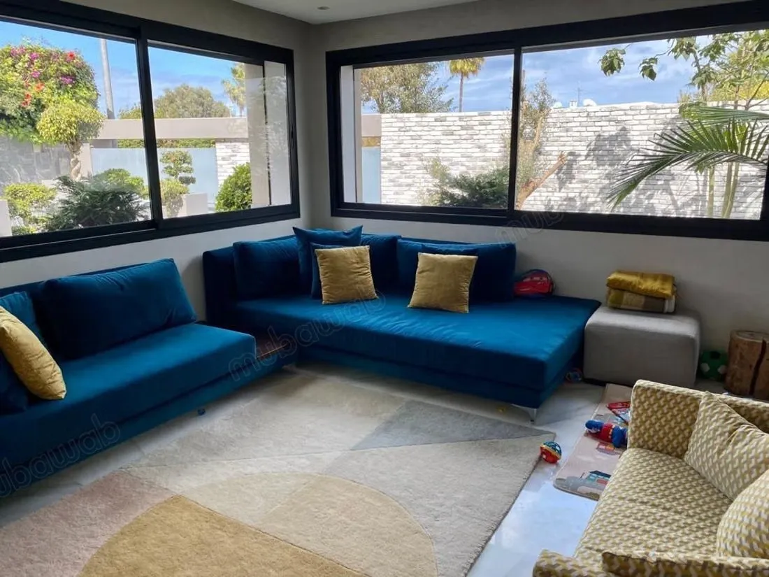 Villa meublé à louer sur Ain Diab - الدار البيضاء (2)