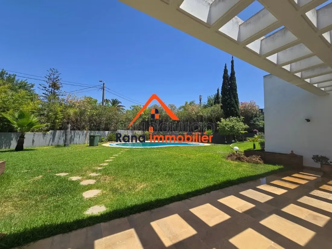 Villa a louer sur souissi - الرباط (3)