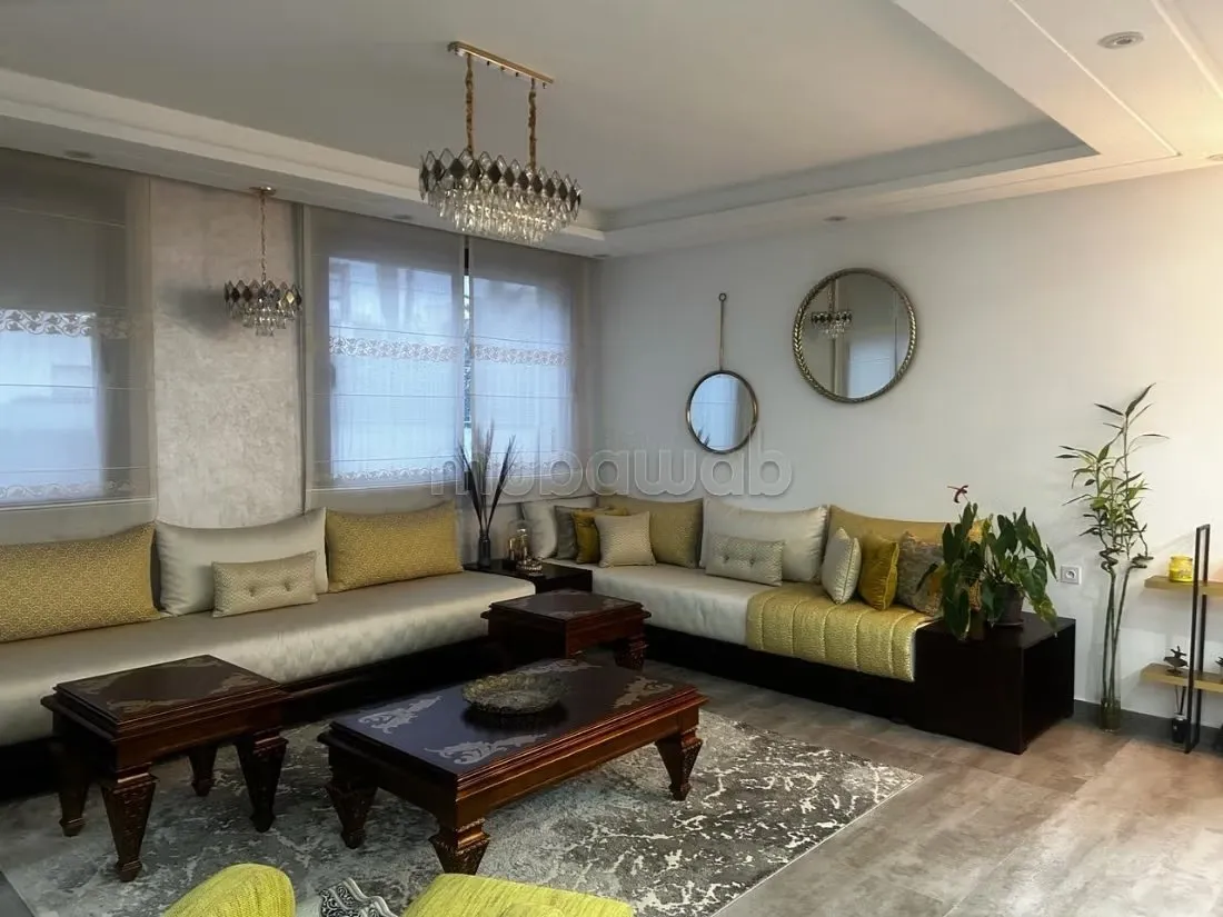 Villa de luxe en location à hay Ryad bien meublé - الرباط (2)