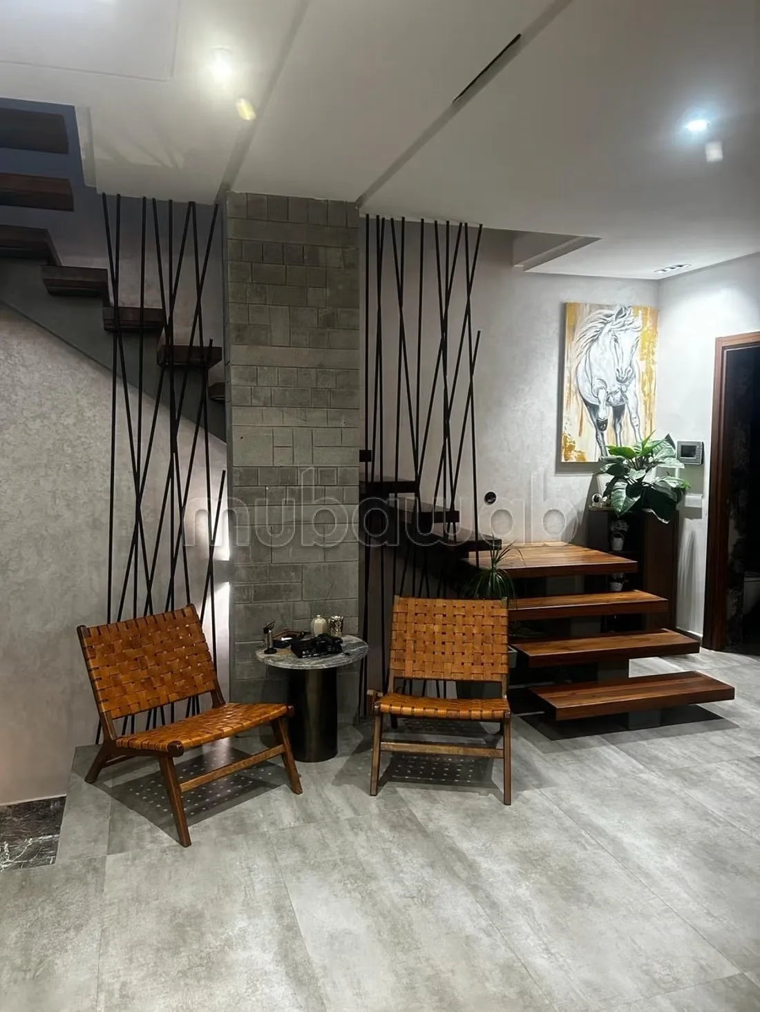 Villa de luxe en location à hay Ryad bien meublé - الرباط (3)