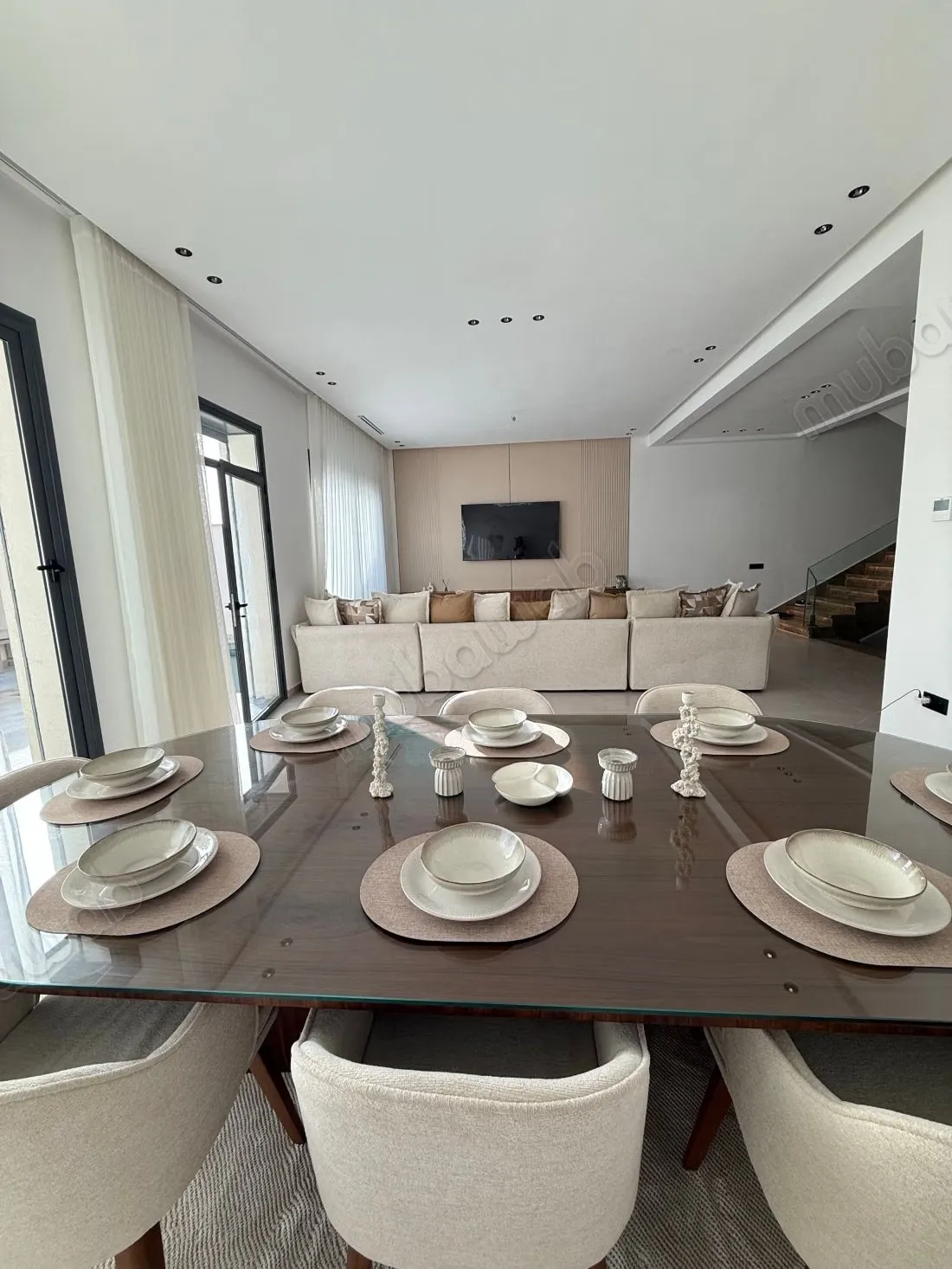 Superbe villa à louer à Sania. 4 suites agréables. Meublé - طنجة