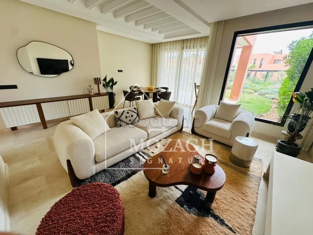 Superbe villa moderne neuve sur résidence sécurisée - مراكش (3)