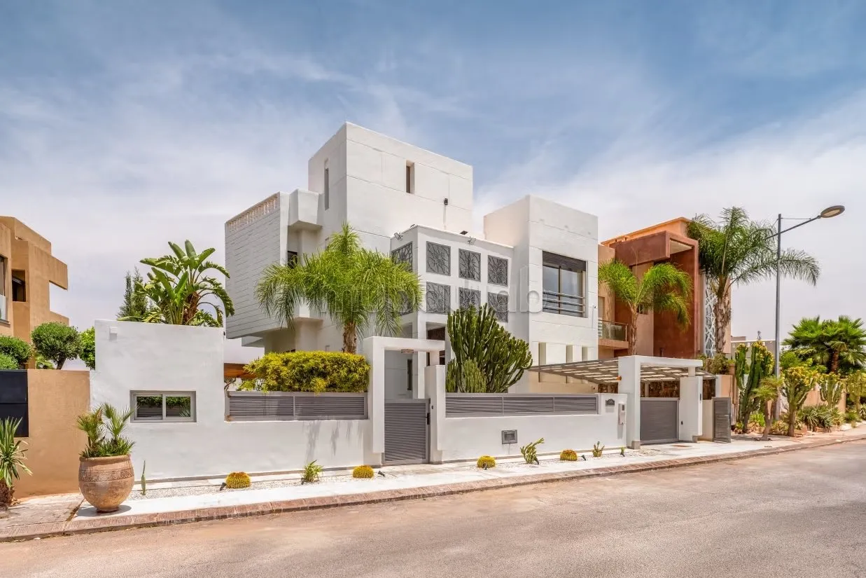 Villa front de golf Argan Piscine chauffée - مراكش