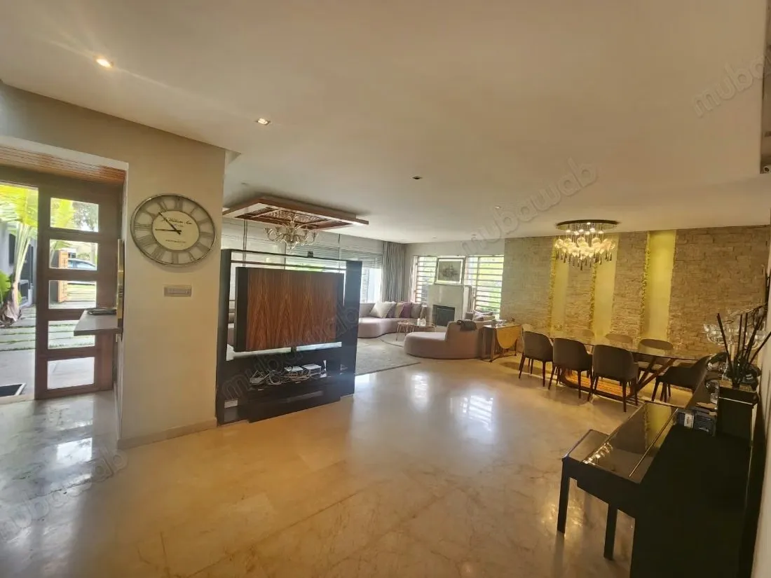 Villa moderne meublée à louer à la ville verte - بوسكورة (2)